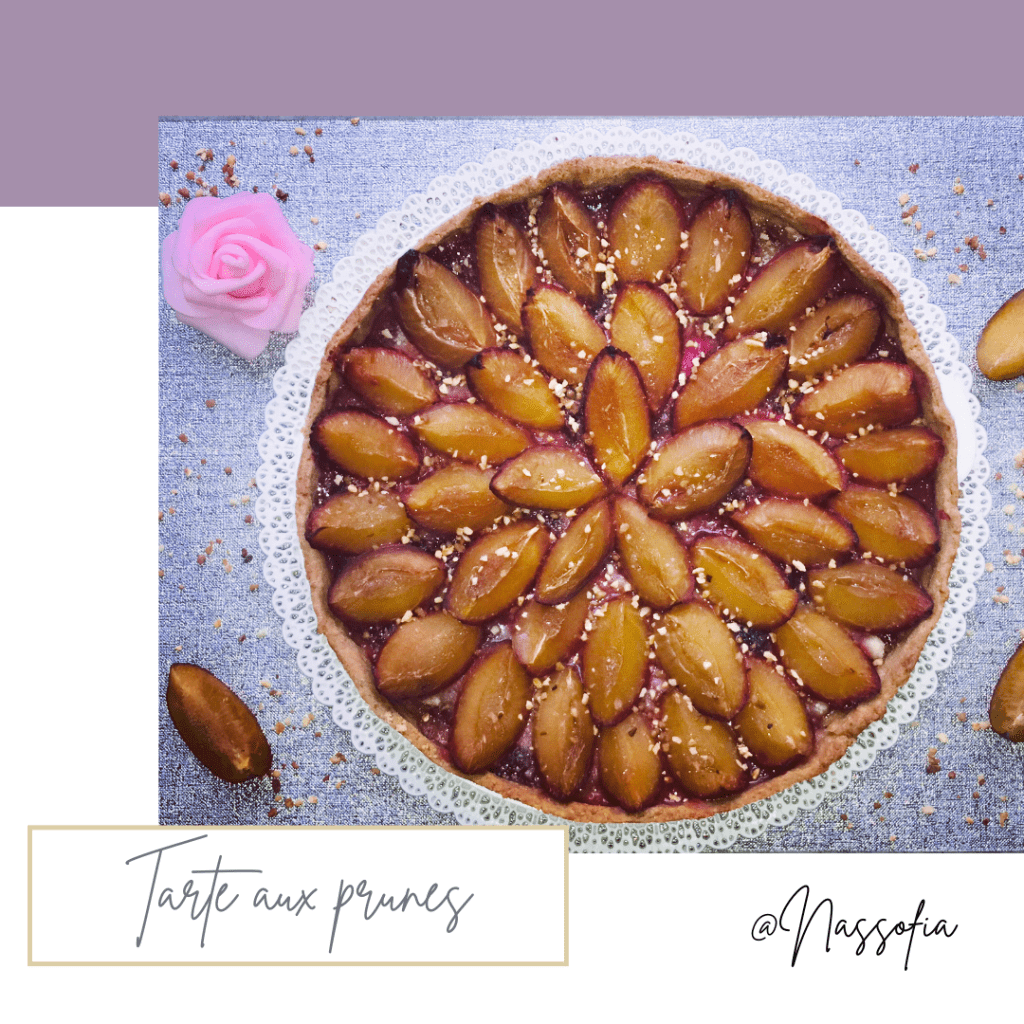 tartes aux prunes, tarte aux fruits, tartes à la farine d'épeautre, tarte sans plv, tarte sans produits laitiers