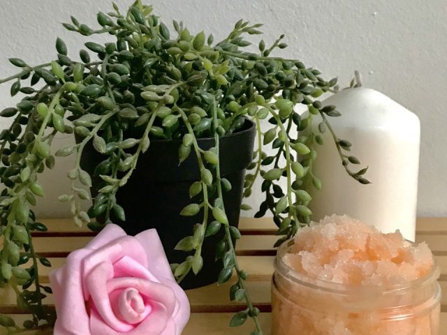 gommage fait maison,, recette beauté, faire ses cosmétiques soi même, diy gommage,