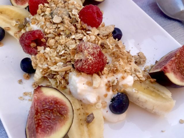 banana split healthy, version saine, idée recette , idée gouter, idée petit dejeuner , recette flocon d'avoine,